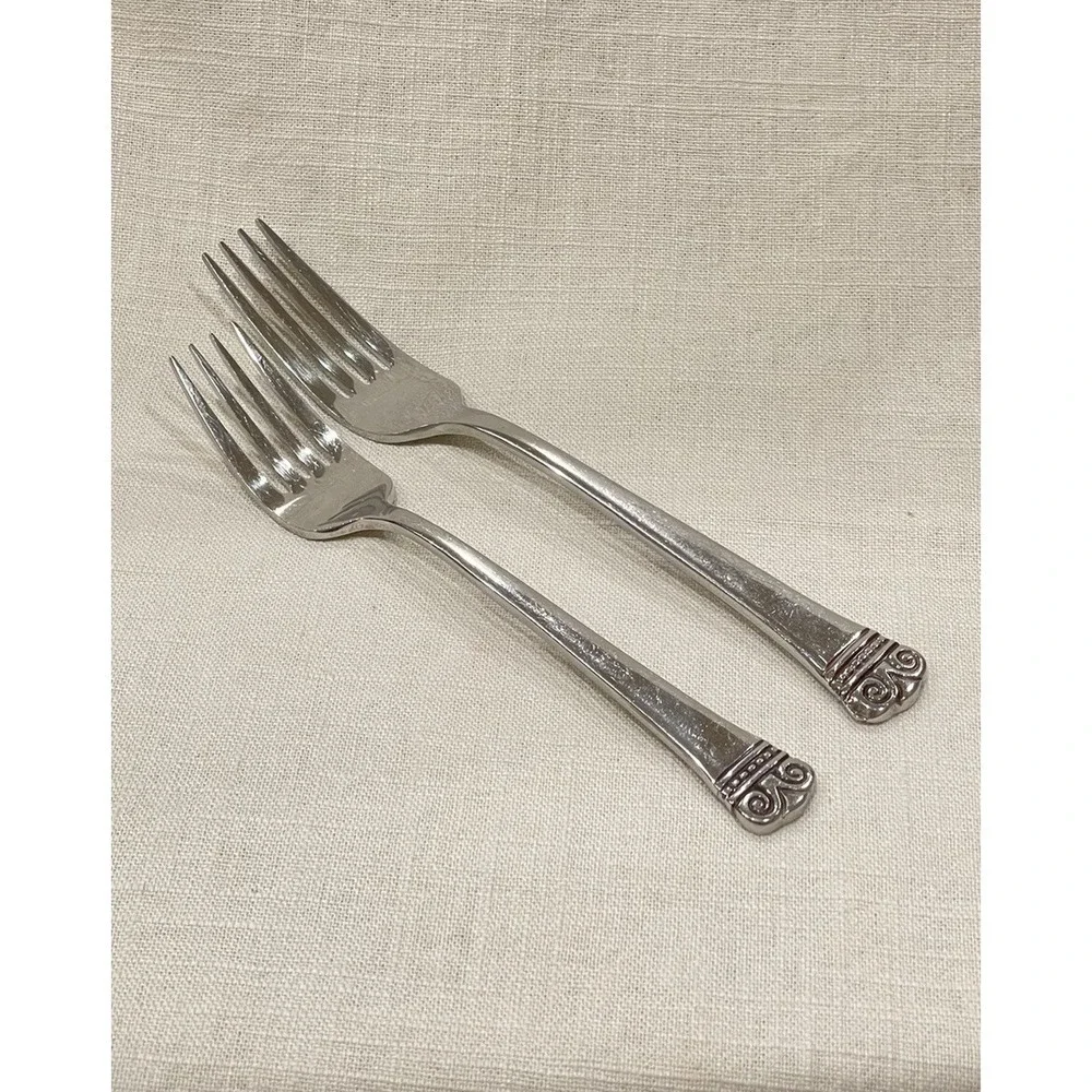 Oneida MELODIA 18/10 Stainless Flatware 6‎ Piece Place Setting Serving